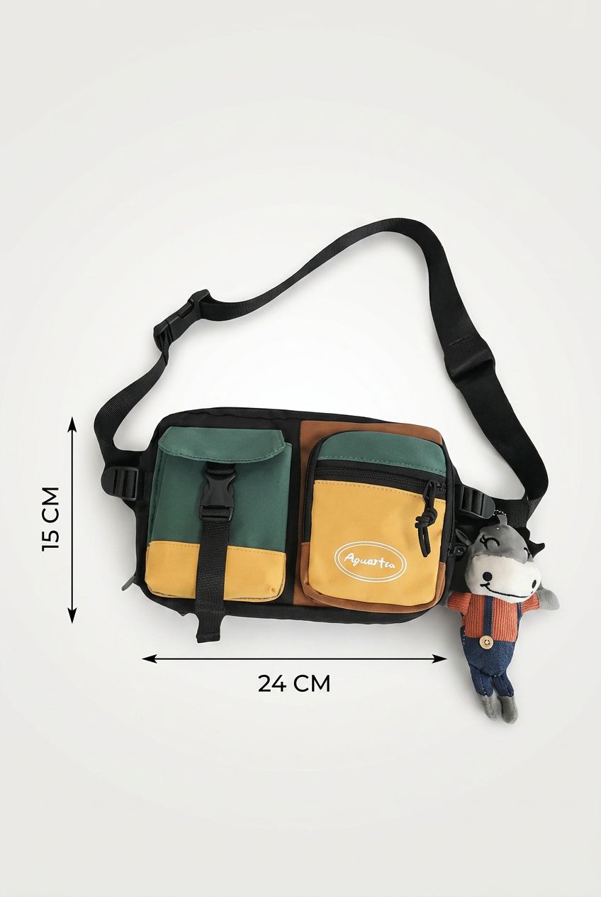 Nylon Men Chest Bag Large Capacity Chest Pack Casual Sling Bag Sports Male Shoulder Bag Outdoor Crossbody Bag
