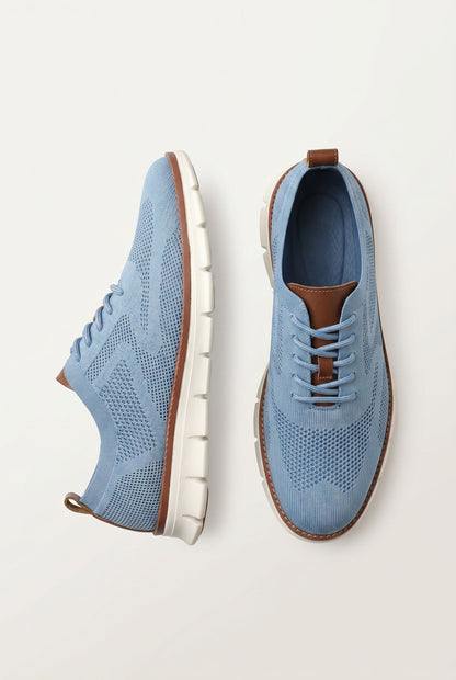 Outdoor Men Causal Sneakers Lightweight Breathable Mesh Soft Sold Walking Shoes Comfortable Shock-absorbing Trendy Shoes for Men