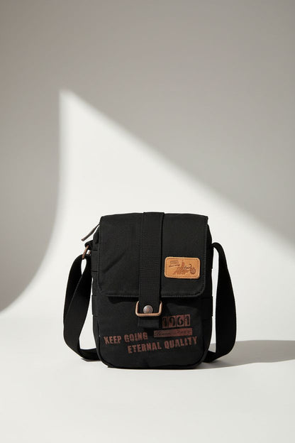 Satchel Bag CanvasSatch — Casual Messenger Shoulder Bag - Interior Pockets and Organization