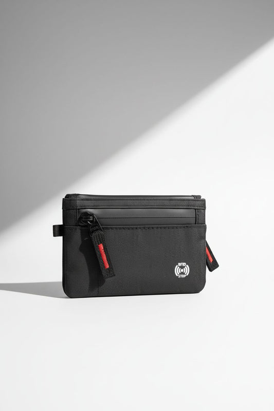 Slim Wallet SlimGuard Pro — RFID Blocking Credit Card Holder - Black - Men's Wallet