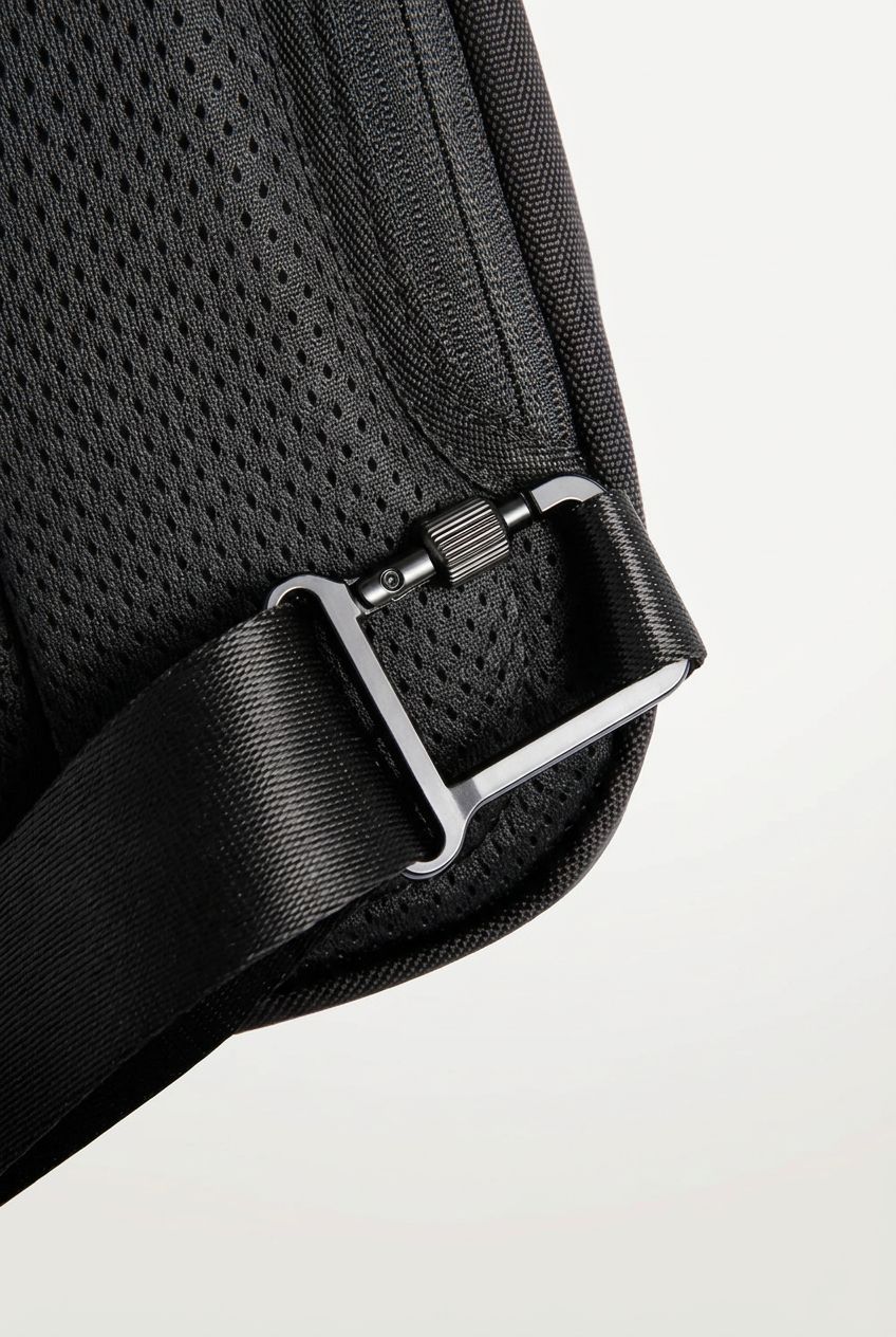 Menloft Crossbody UrbanVault Waterproof – men's bag size comparison | Compact design