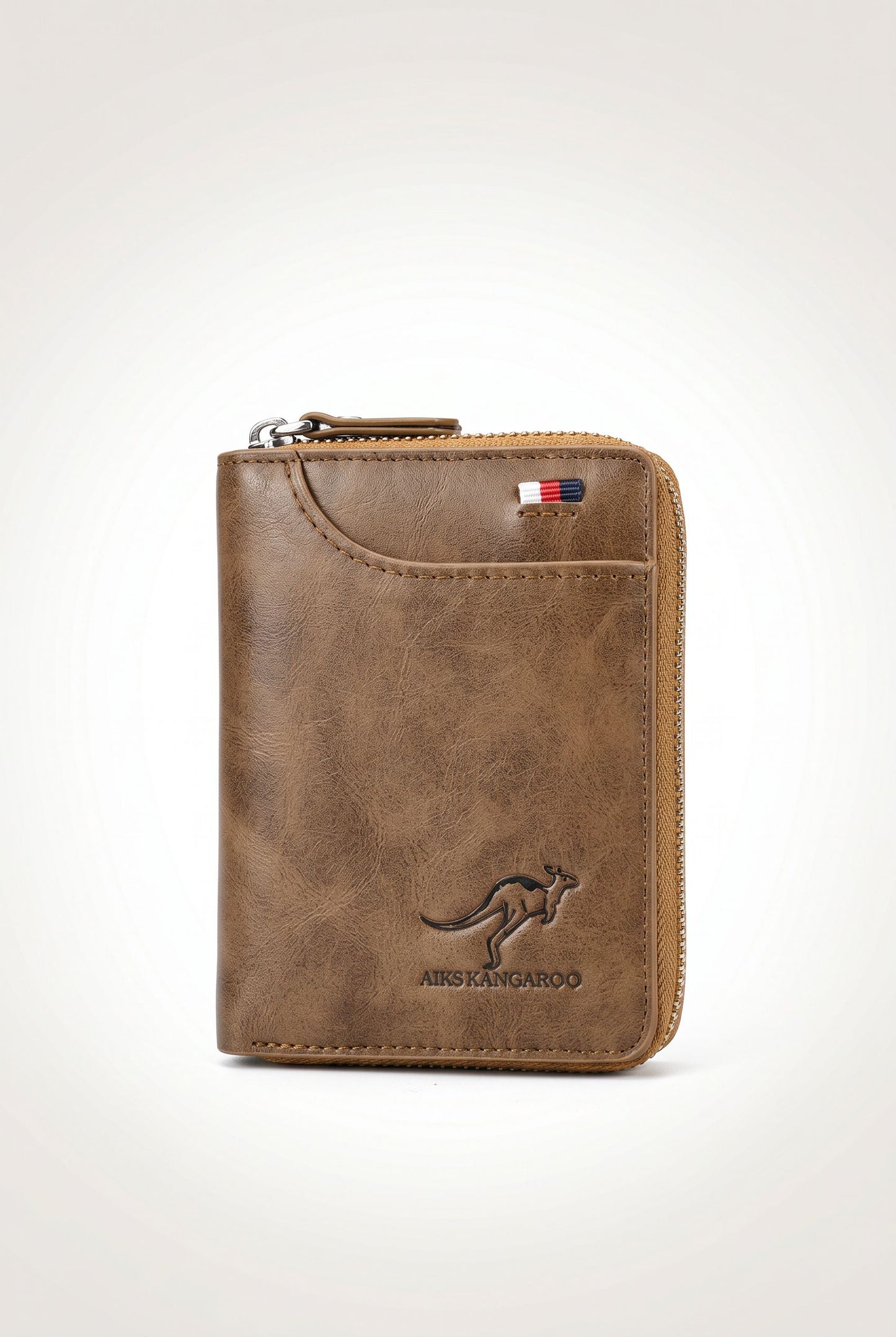 Wallet AisGuard RFID – Menloft Premium men's bag | RFID Blocking | Genuine Leather