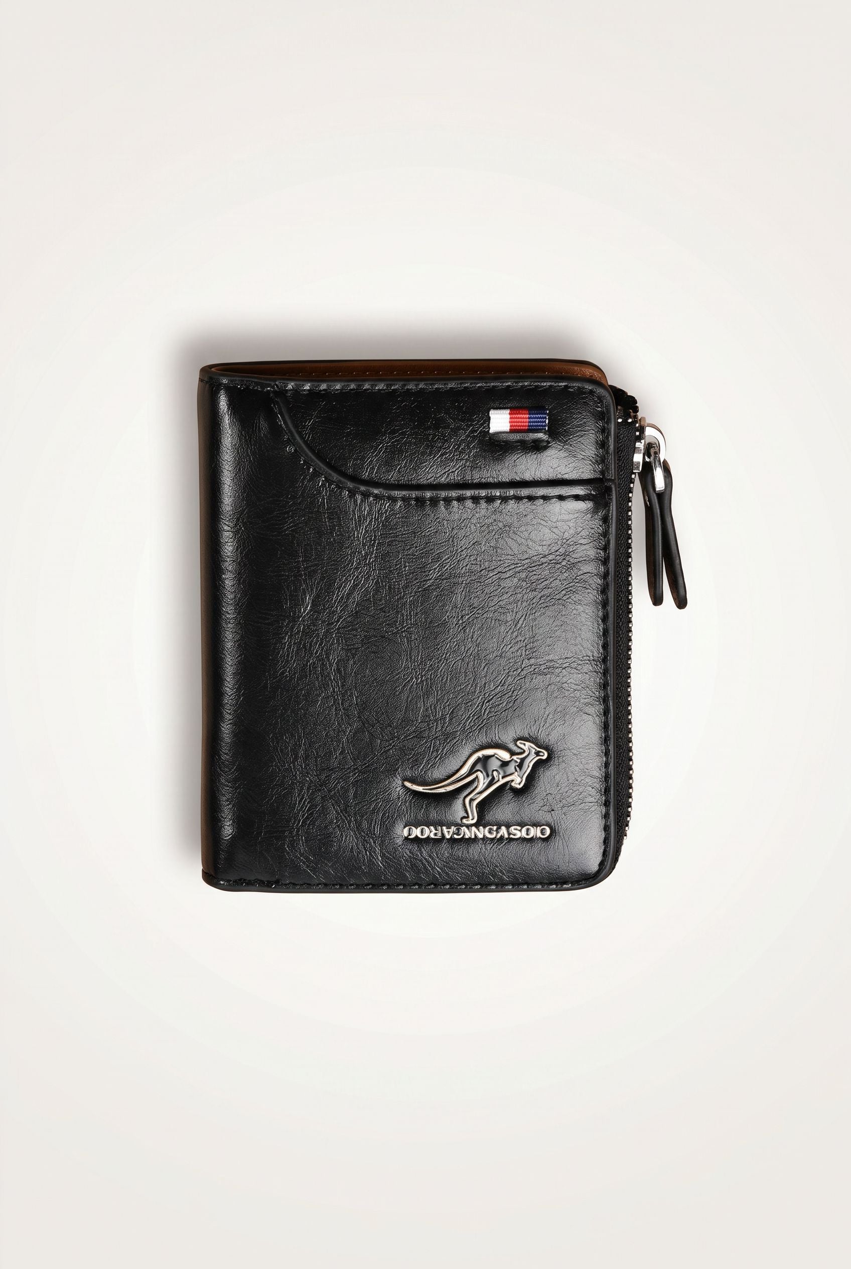 Menloft Wallet AisGuard RFID – men's bag front view | Premium quality