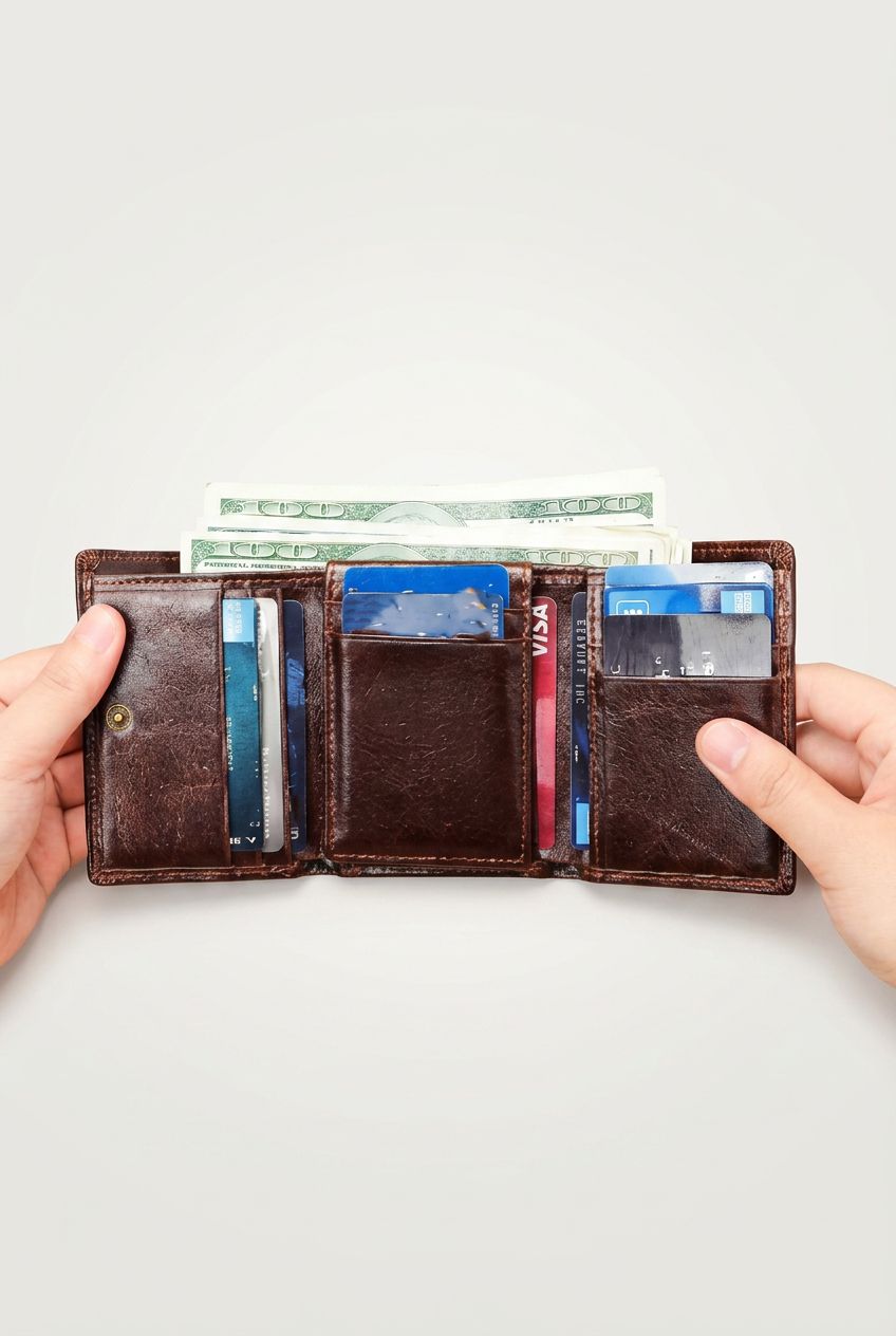 Menloft Wallet Westal Heritage RFID – men's bag lifestyle photo | Everyday carry