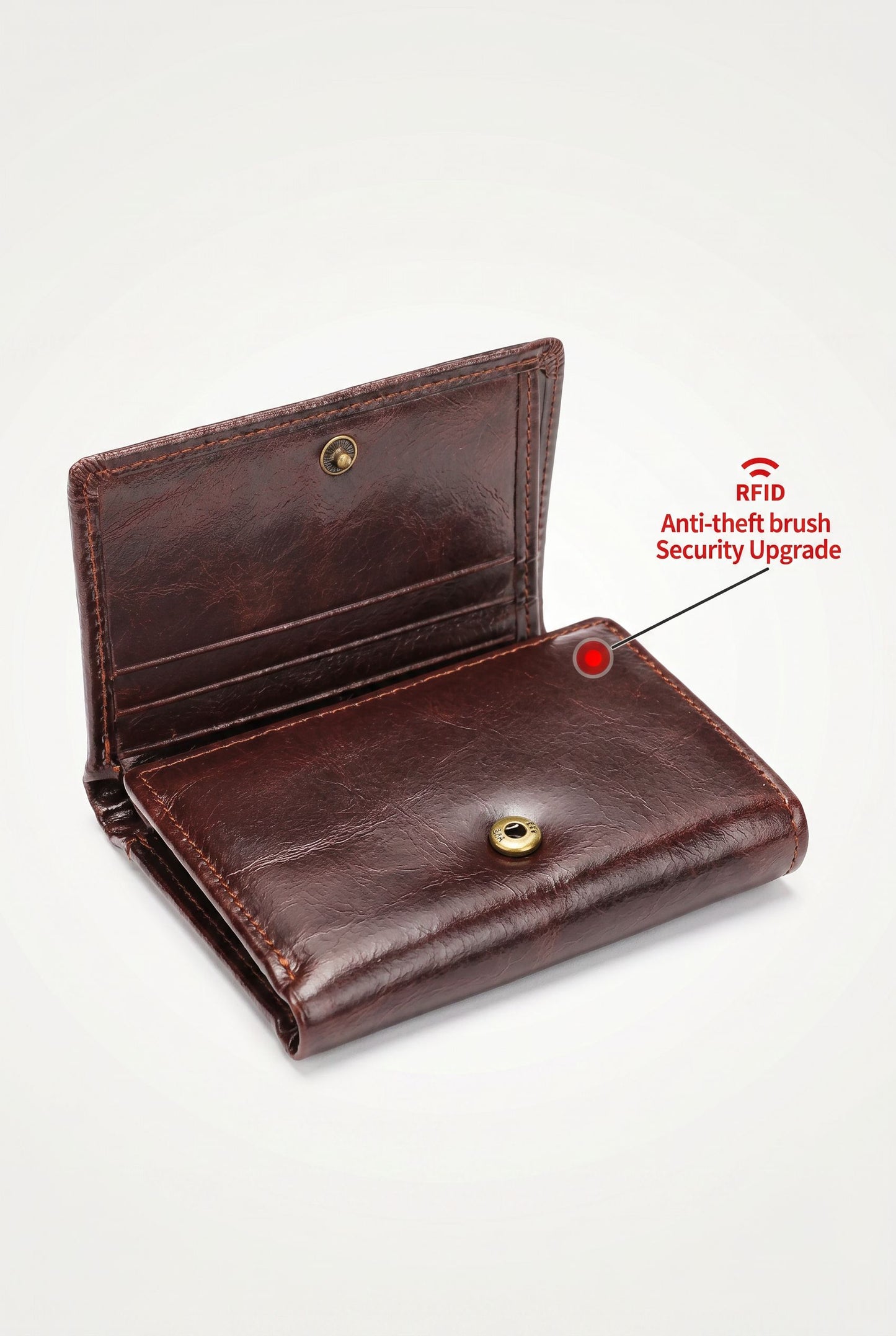 Menloft Wallet Westal Heritage RFID – men's bag interior compartments | Organized storage