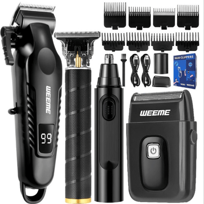 All - in - One Men's Grooming Kit - WEEME Precision & Style - Menloft
