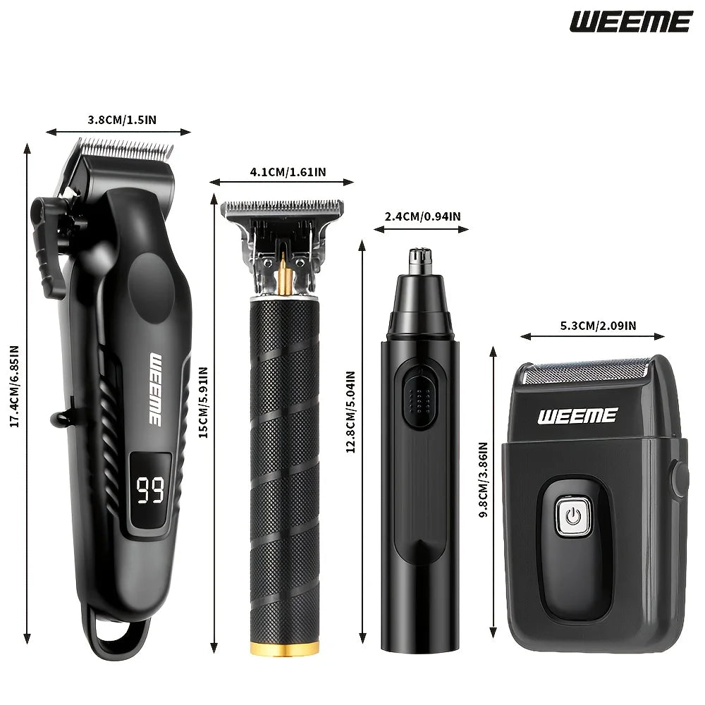 All - in - One Men's Grooming Kit - WEEME Precision & Style - MENLOFT LLC