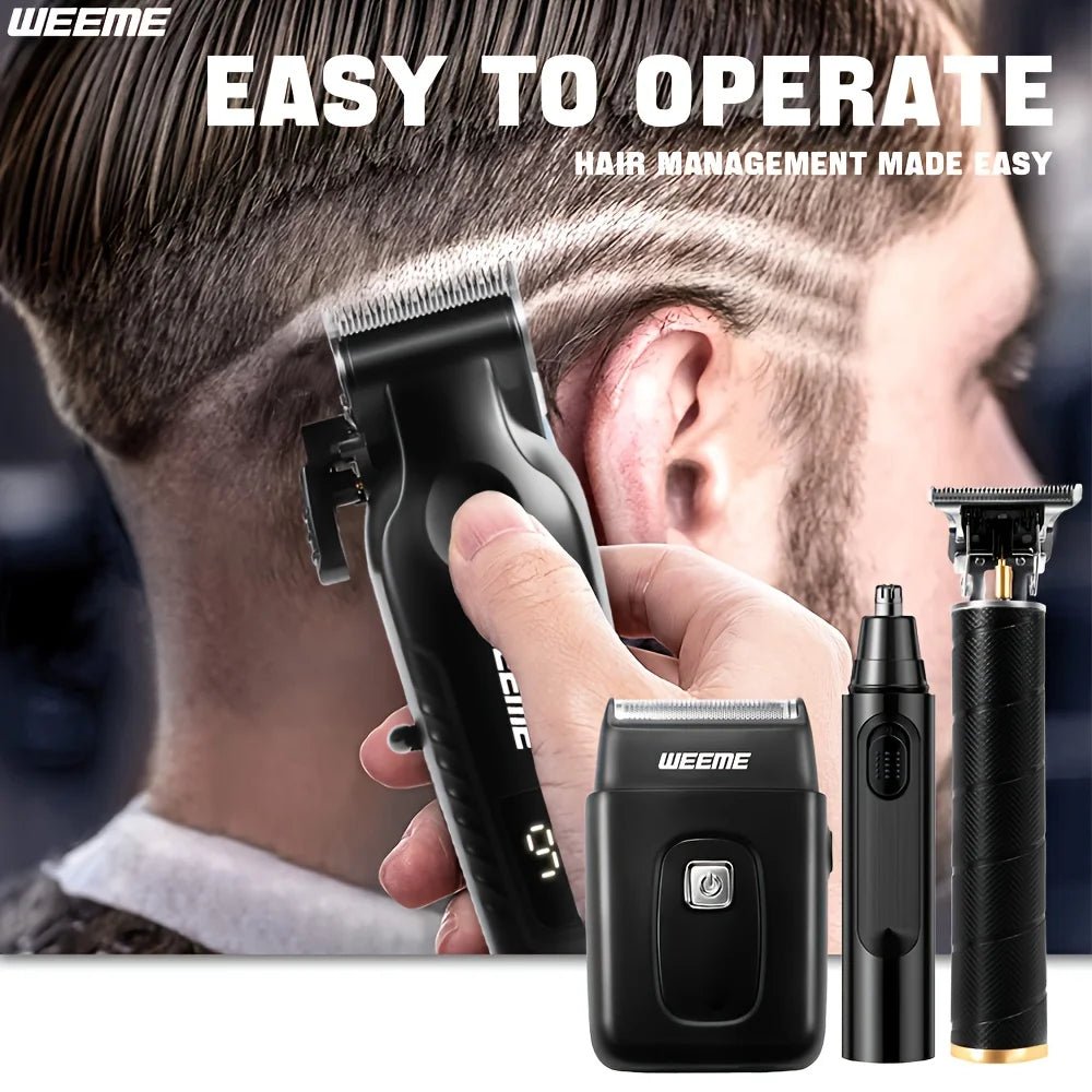 All - in - One Men's Grooming Kit - WEEME Precision & Style - MENLOFT LLC