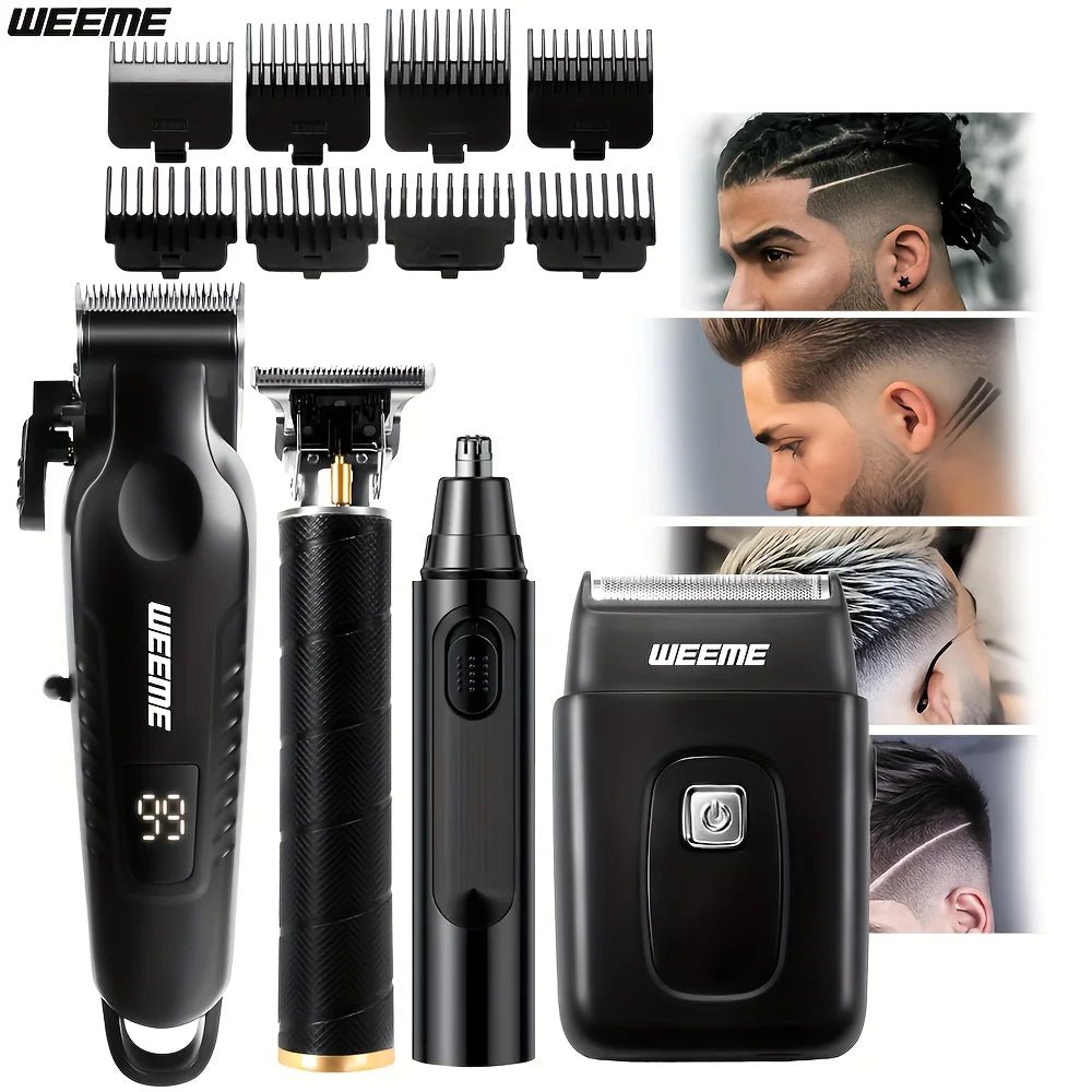 All - in - One Men's Grooming Kit - WEEME Precision & Style - MENLOFT LLC