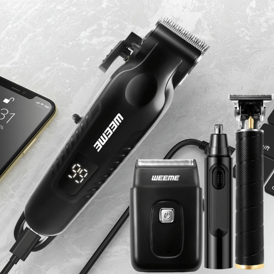 All - in - One Men's Grooming Kit - WEEME Precision & Style - Menloft