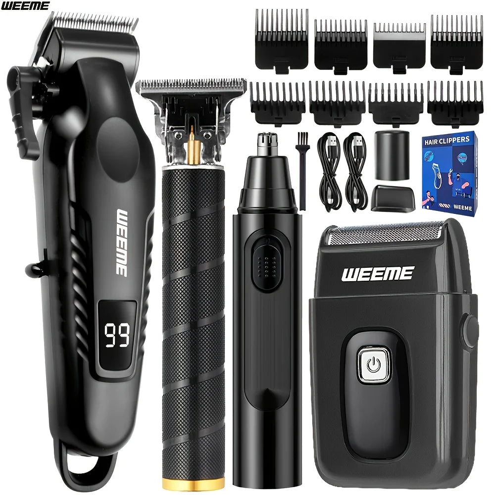 All - in - One Men's Grooming Kit - WEEME Precision & Style - MENLOFT LLC