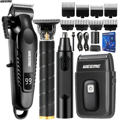 All - in - One Men's Grooming Kit - WEEME Precision & Style - MENLOFT LLC