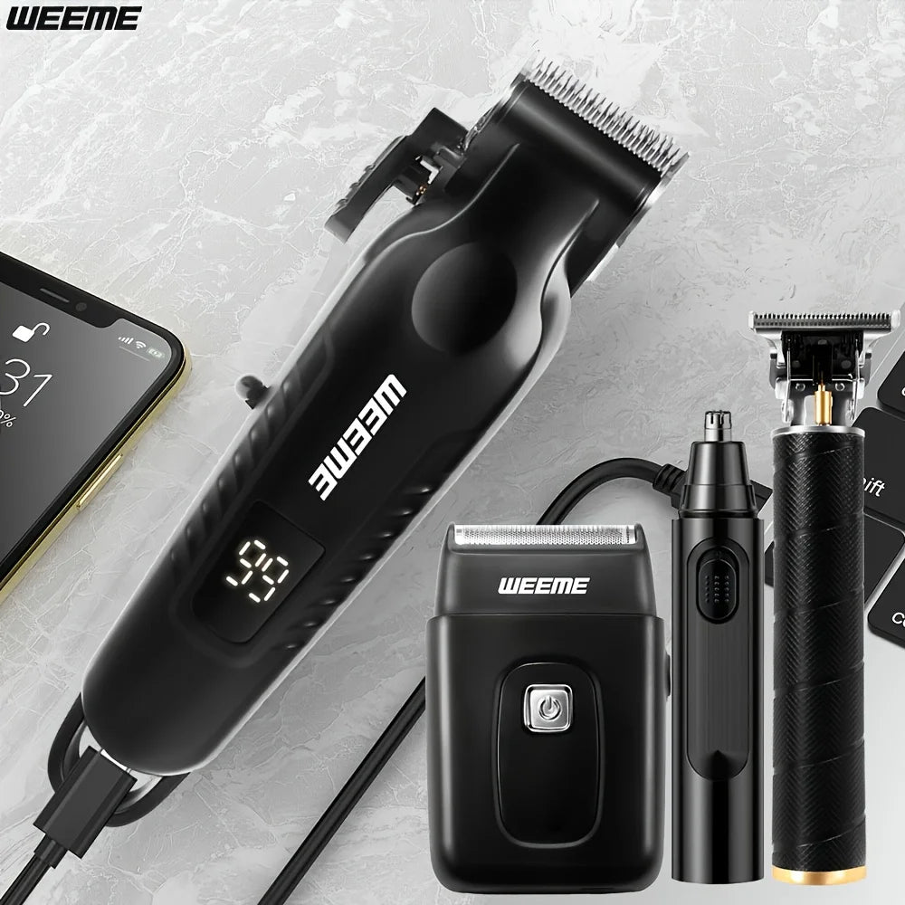 All - in - One Men's Grooming Kit - WEEME Precision & Style - MENLOFT LLC