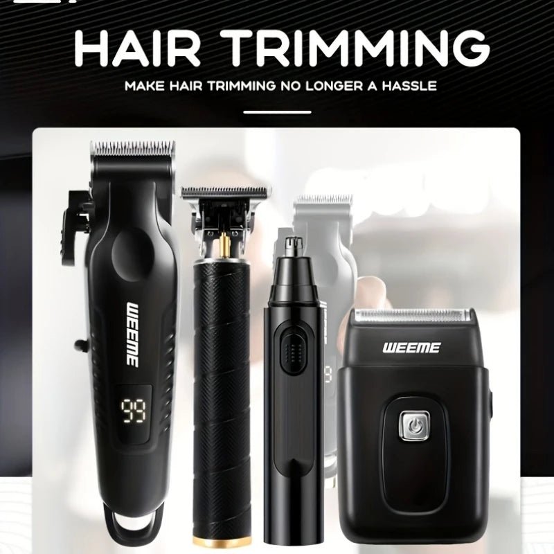 All - in - One Men's Grooming Kit - WEEME Precision & Style - MENLOFT LLC