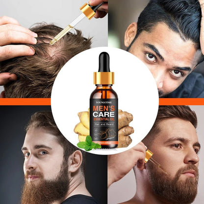 Beard Growth Elixir: Menloft's Essential Oil for a Fuller Beard - MENLOFT LLC