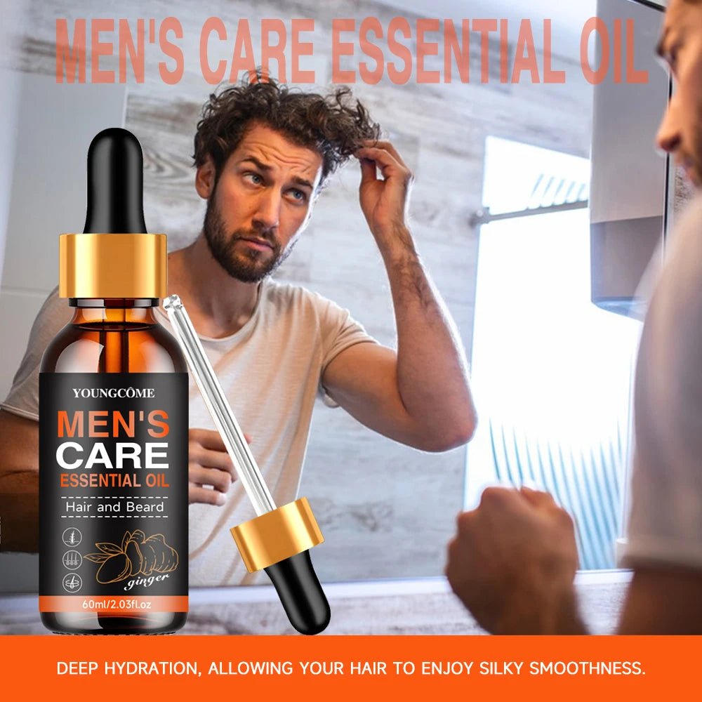 Beard Growth Elixir: Menloft's Essential Oil for a Fuller Beard - MENLOFT LLC