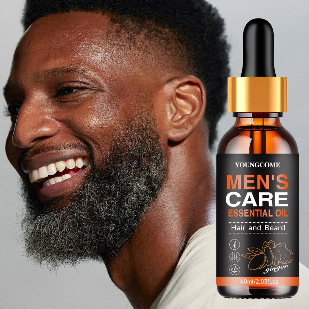 Beard Growth Elixir: Menloft's Essential Oil for a Fuller Beard - MENLOFT LLC