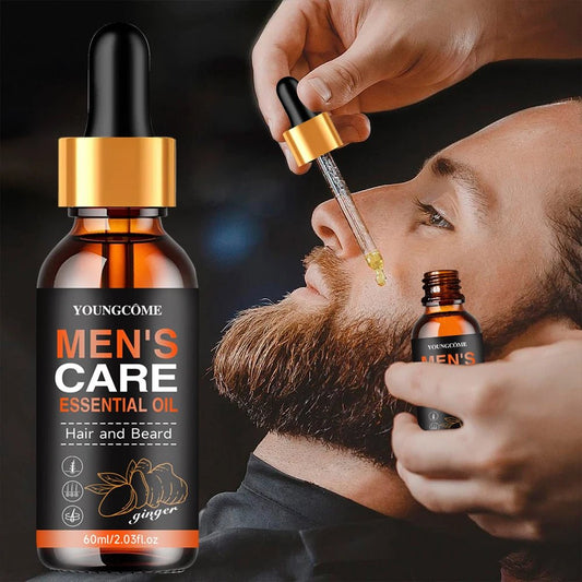 Beard Growth Elixir: Menloft's Essential Oil for a Fuller Beard - MENLOFT LLC
