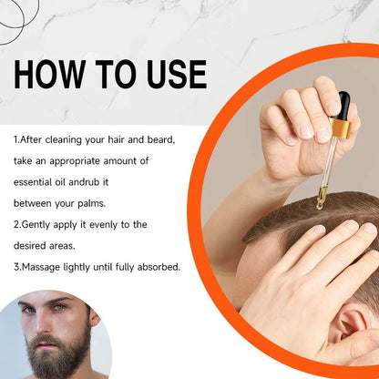 Beard Growth Elixir: Menloft's Essential Oil for a Fuller Beard - MENLOFT LLC