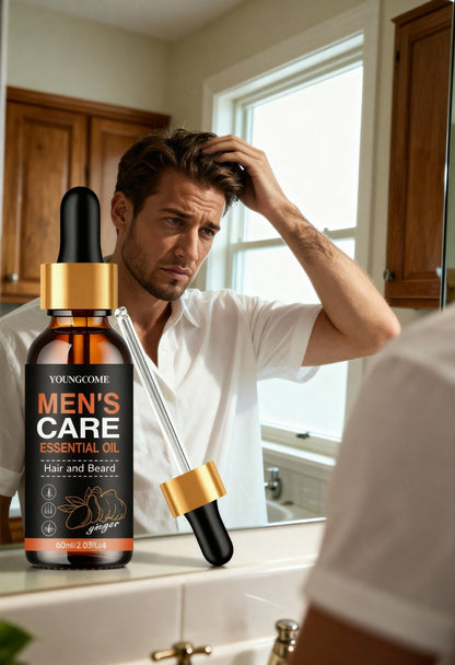 men’s beard growth elixir ingredients label Menloft