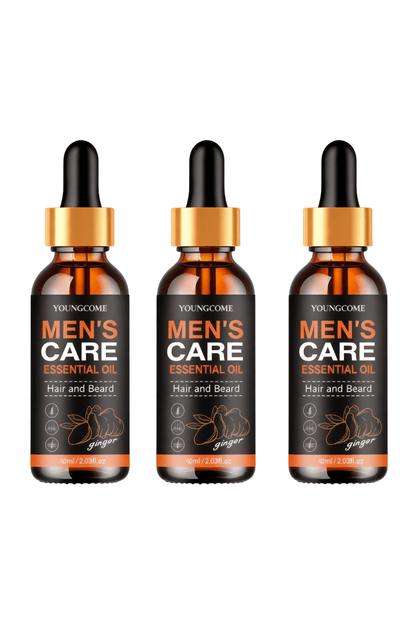 men’s beard growth elixir bottle detail Menloft