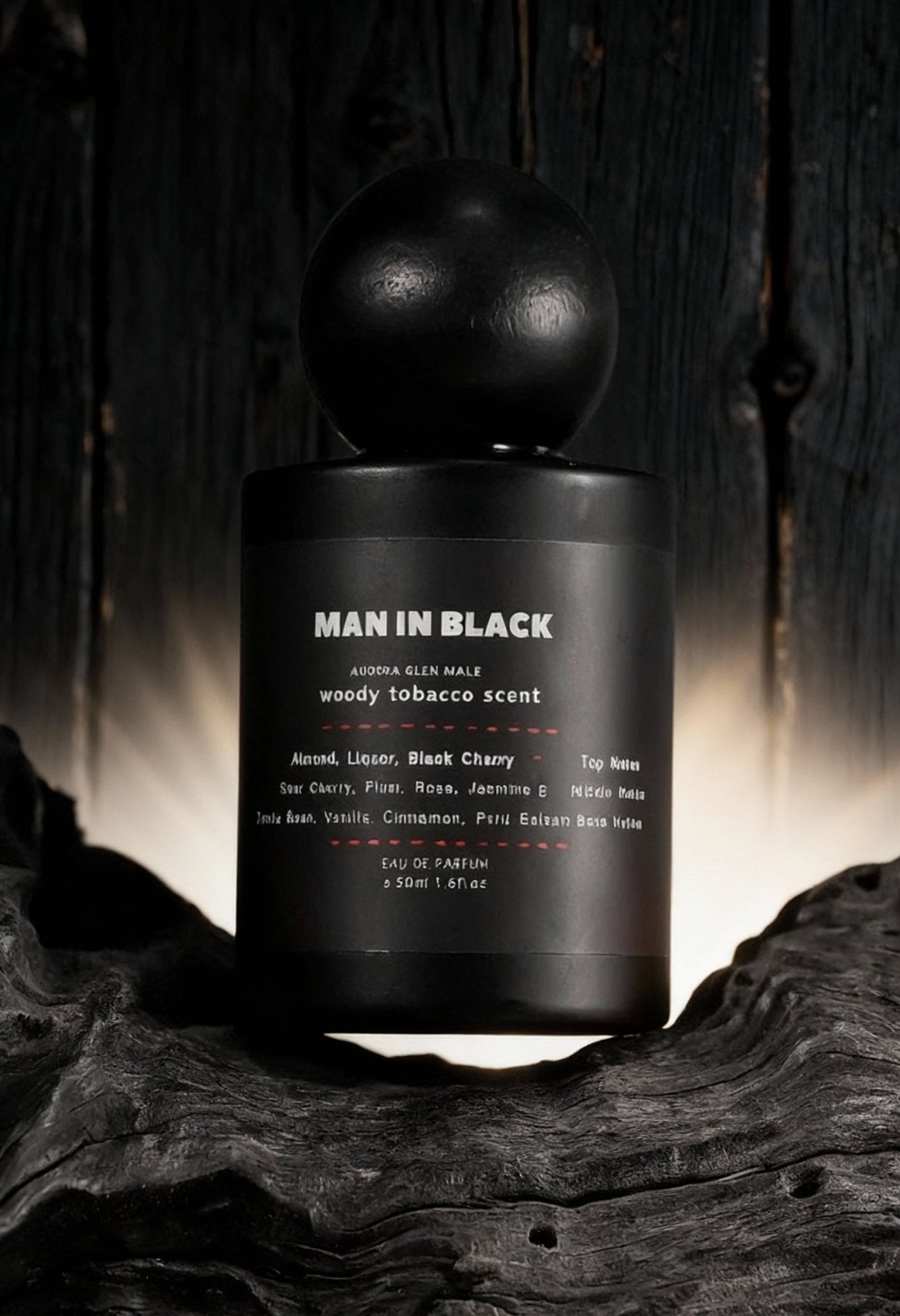 men’s eau de parfum Aurora Glen spray detail Menloft