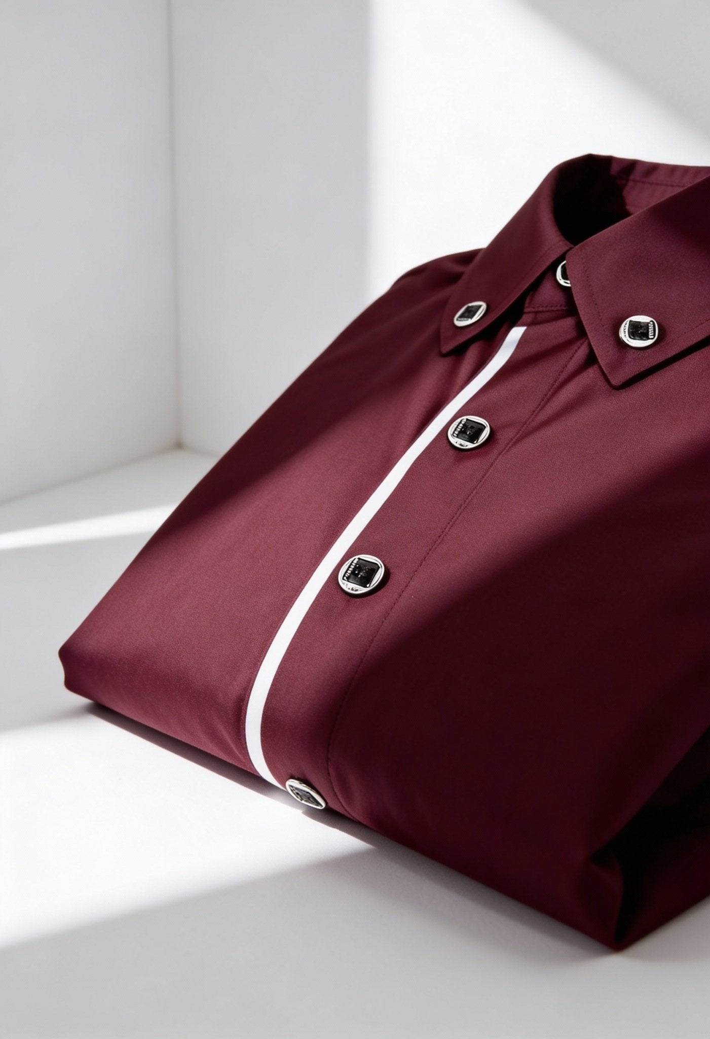 Elegant Men's Long Sleeve Dress Shirt - Menloft