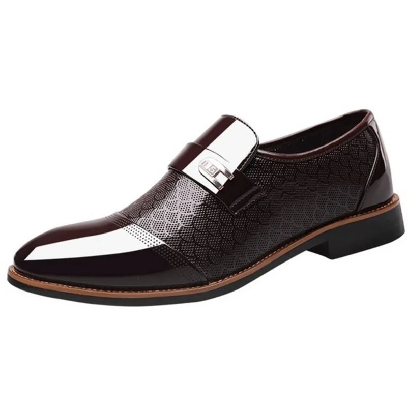 Elegant Slip - On Leather Oxfords - Comfort & Style for Modern Men - MENLOFT LLC