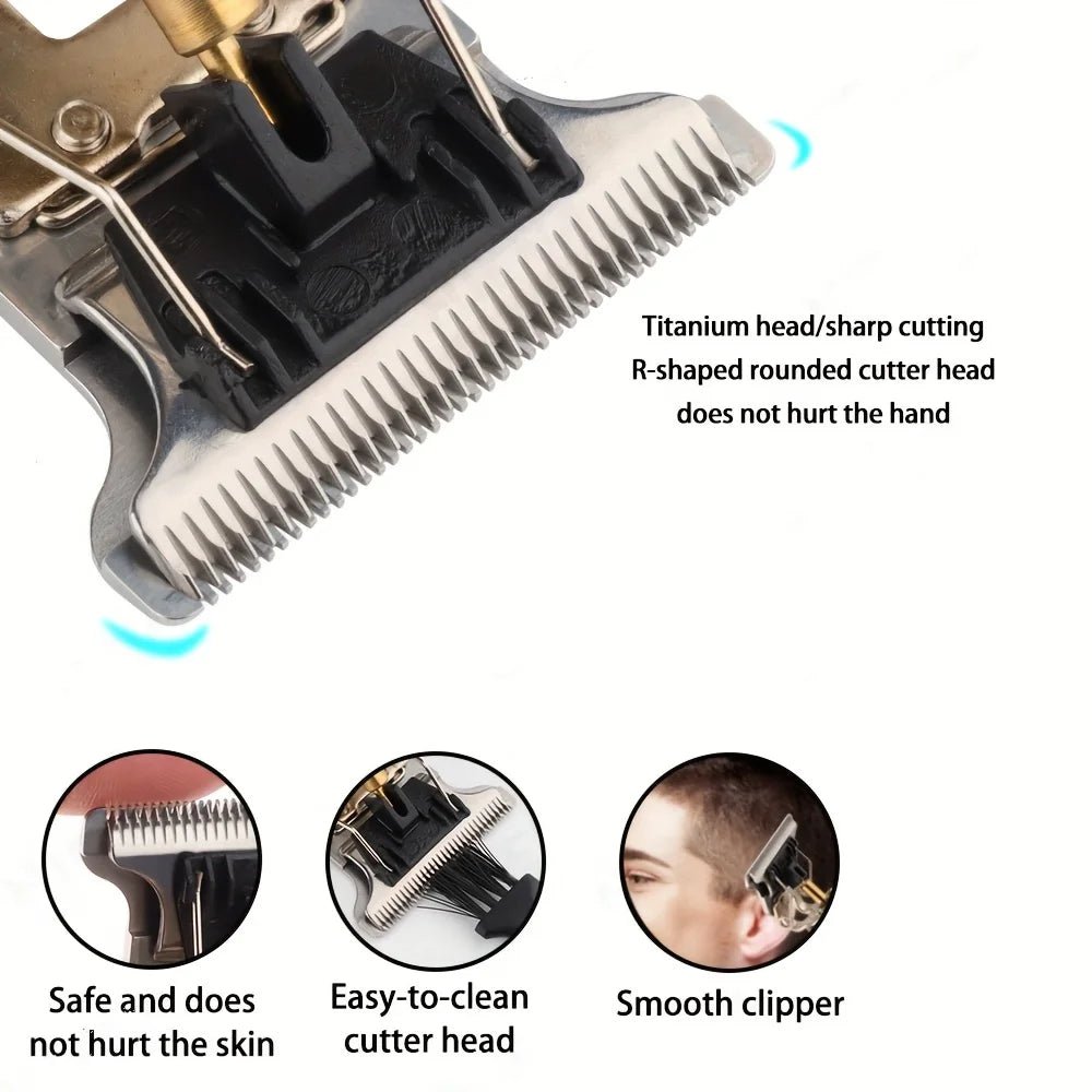 Elevate Grooming: The PrecisionMaster Shaver & Clipper Set - MENLOFT LLC