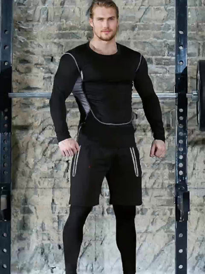 Elite Men's 3 - Piece Athletic Set - Performance & Style - Menloft