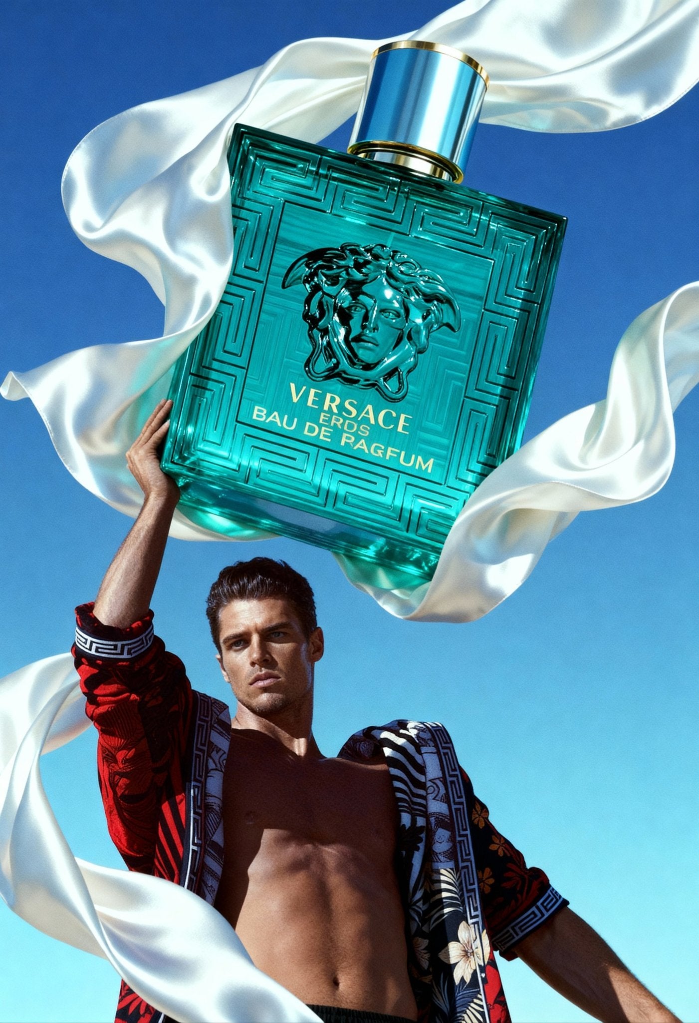Versace Eros Eau de Parfum front view Menloft