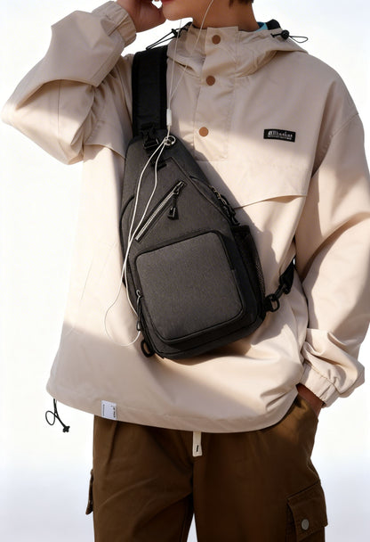 Sling Bag SlingSport Pro — Lightweight Outdoor Crossbody - Shoulder Bag Front View