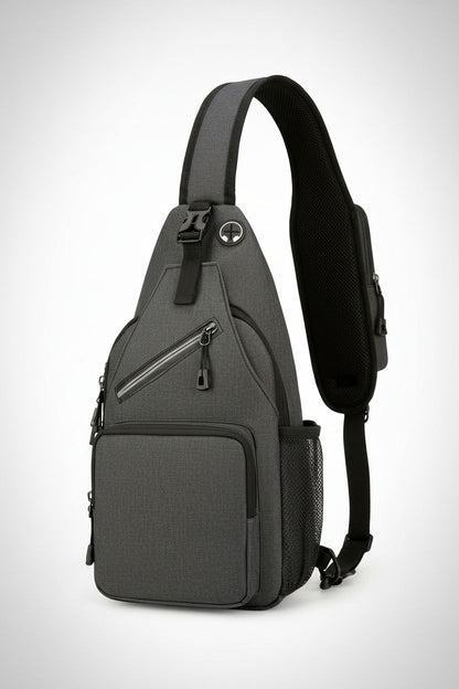 Sling Bag SlingSport Pro — Lightweight Outdoor Crossbody - Dark Blue - Men's Bag