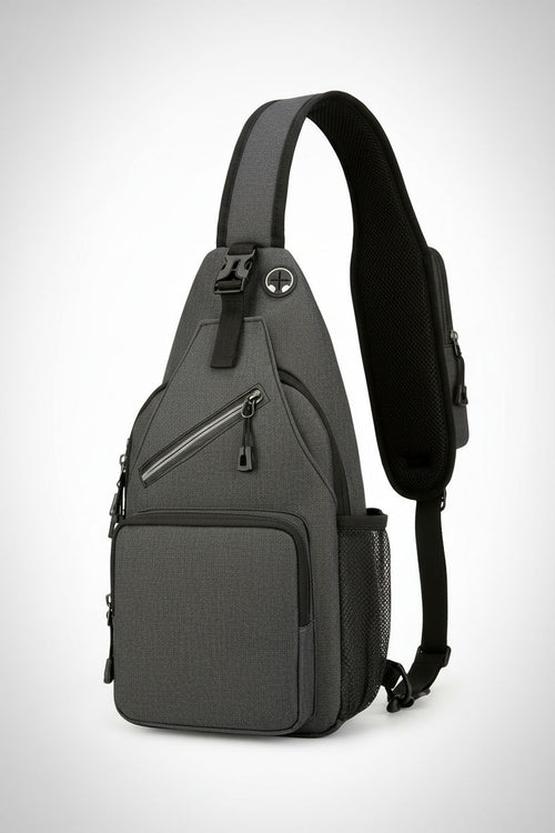 Sling Bag SlingSport Pro — Lightweight Outdoor Crossbody - Dark Blue - Men's Bag