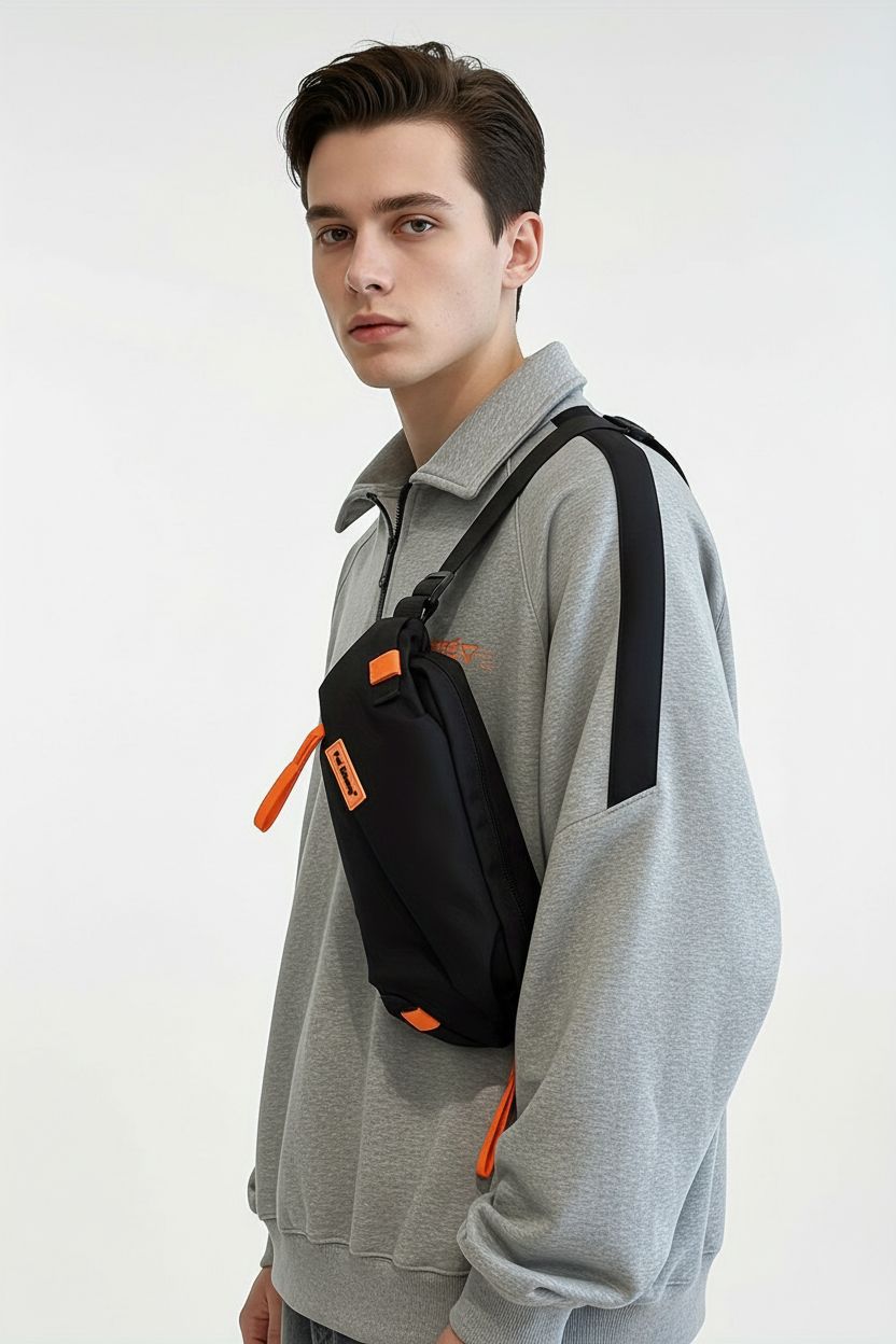 Chest Bag ZenCarry — Versatile Style Crossbody - Shoulder Bag Front View