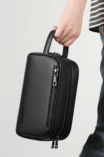 Crossbody Bag ZipCarry Urban — New Style Handbag for Business - Black - Men's Bag