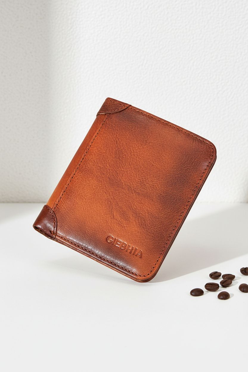 Handcrafted Wallet CraftGuard — RFID Blocking Genuine Leather - Genuine Leather Bifold Wallet Open View