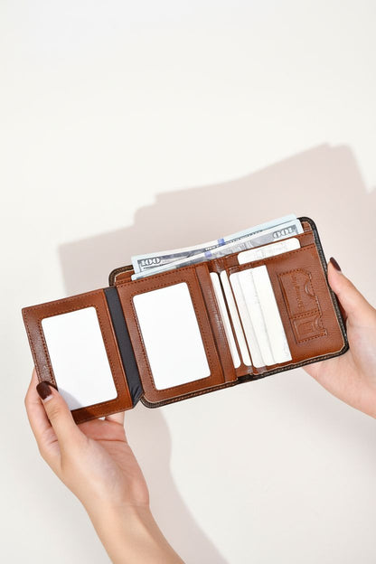 Handcrafted Wallet CraftGuard — RFID Blocking Genuine Leather - Slim Profile Front Pocket Wallet