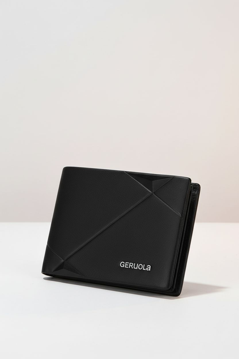 Bifold Wallet CapacityFold — Large Capacity Genuine Leather - Genuine Leather Bifold Wallet Open View