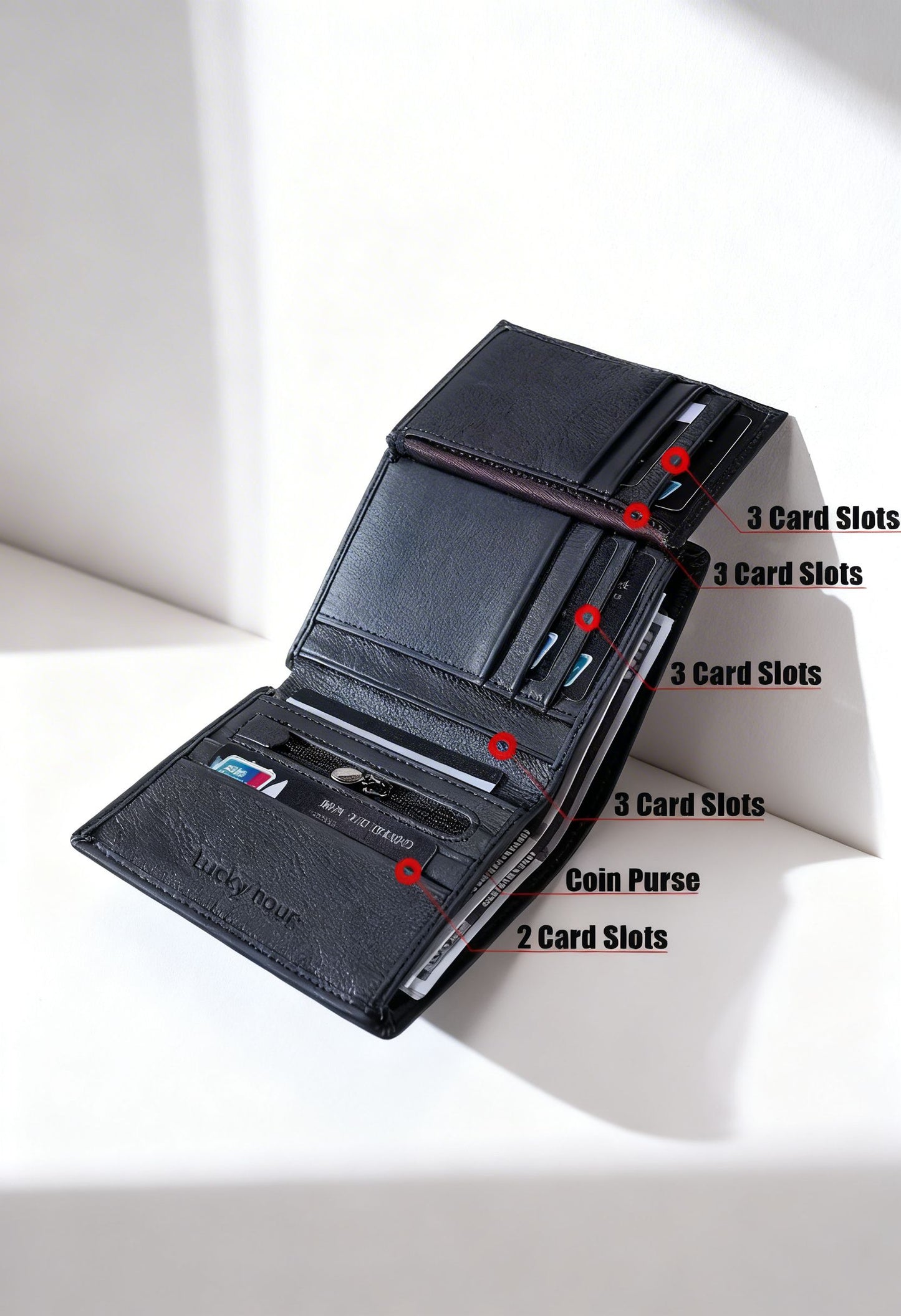 Upgrade your everyday carry with this elegant vintage leather wallet for men. Slim, durable and stylish with RFID protection. Perfect for cards, cash and daily use.