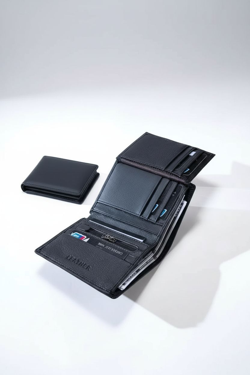 Upgrade your everyday carry with this elegant vintage leather wallet for men. Slim, durable and stylish with RFID protection. Perfect for cards, cash and daily use.