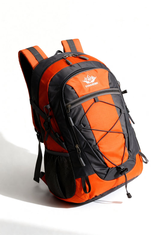 Outdoor Hiking Backpack TrailPack – Lightweight Freedom for Travel & Adventure - Men's Anti-Theft Laptop Backpack Black