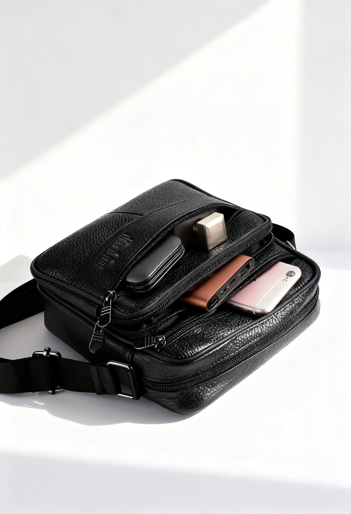 Waist Bag LeatherWaist Pro — Multifunctional Genuine Leather - Adjustable Strap Detail