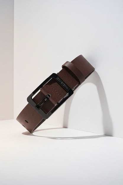 Belt Set DualBelt Classic — Casual Genuine Leather 2-Pack - Premium Leather Texture