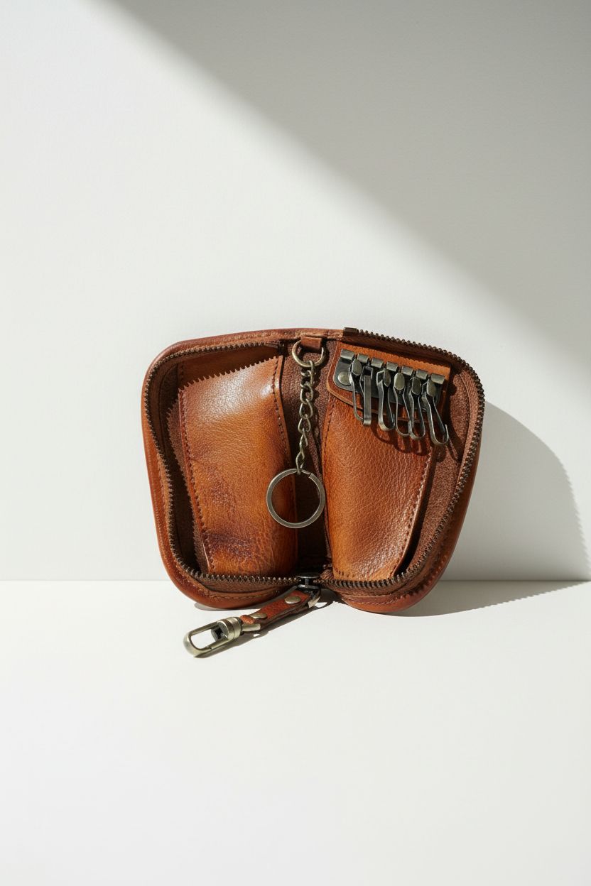Viking Leather Wallet “NORDHOLD” – Rugged Cowhide Card Holder with Maximum Storage & Durability - Slim Profile Front Pocket Wallet