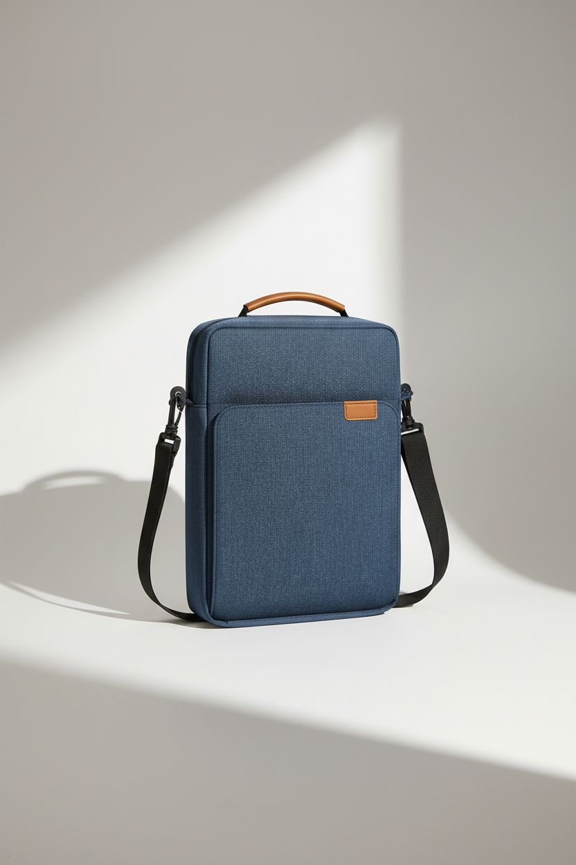 Tablet Bag VerticalPro 13" — Slim Vertical Shoulder Bag - Interior Pockets and Organization