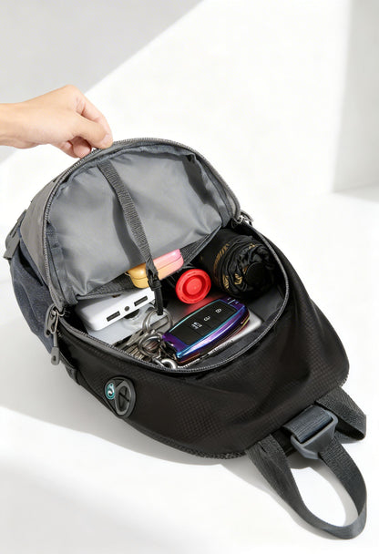 Chest Bag LiteChest Outdoor — Lightweight Waterproof Crossbody - Side Profile Messenger Bag