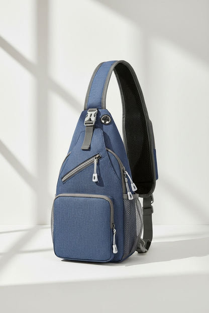 Sling Bag SlingSport Pro — Lightweight Outdoor Crossbody - Interior Pockets and Organization
