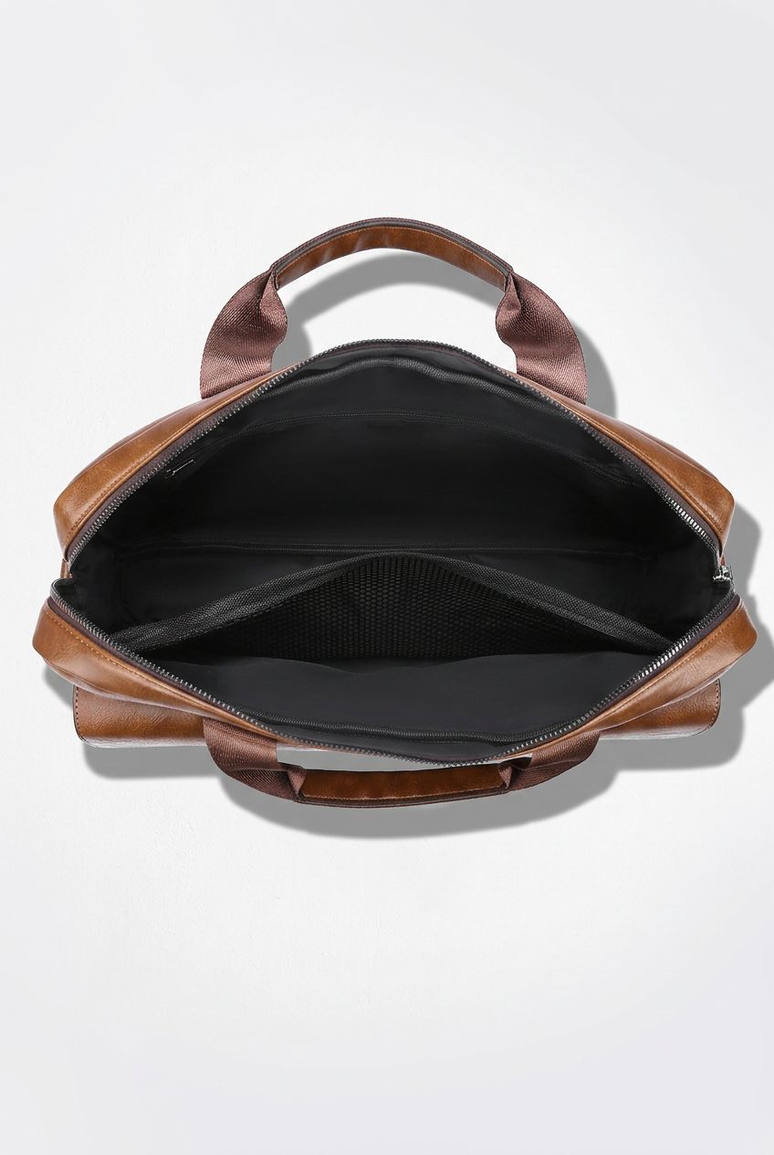 Aethel laptop bag styled for business travel