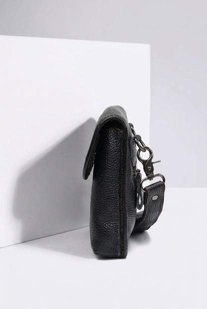 Crossbody Bag AetherCarry — Genuine Cowhide for Urban Travel & Daily Use